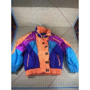 Vintage East West Ski Jacket Colorful‎